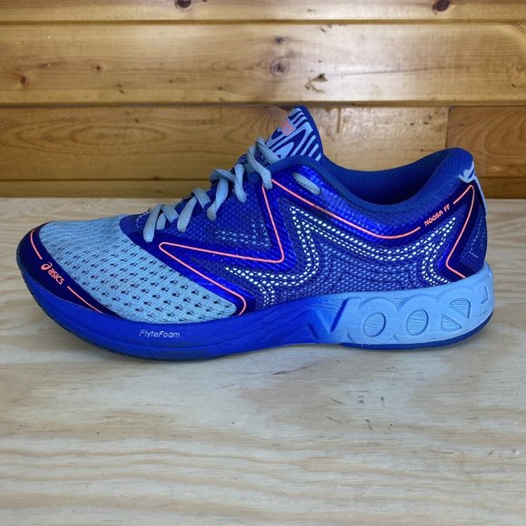 Asics Noosa FF Womens Running Walking Shoes Blue Gray Athletics Sneakers Size 9 - Picture 1 of 9